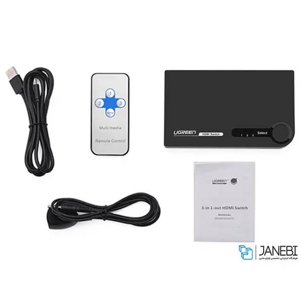 سوئیچ 1 به 5 HDMI یوگرین مدل 40235 Ugreen 40235 1x5 HDMI Switch - 2