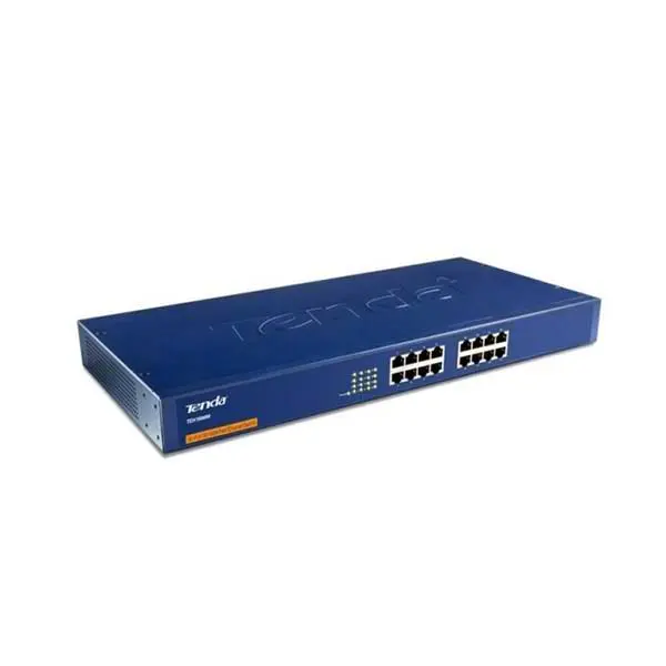 سوییچ شبکه 16 پورت 10/100 تندا تی ای اچ 1600 ام Tenda 16-Port 10/100 Switch TEH1600M - 4