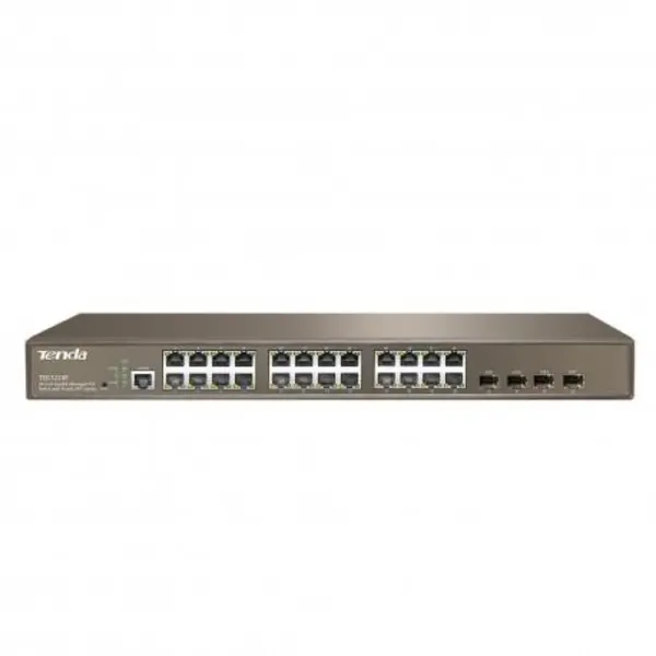 سوئیچ 16 پورت غیرمدیریتی تندا مدل تی ای اف 1016 دی Tenda TEF1016D 16-Port Fast Ethernet Desktop/Rackmount Switch - 3