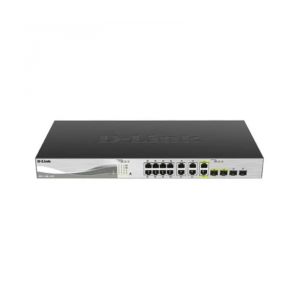 سوییچ دی لینک 16پورت مدیریتی گیگابیت دی ایکس اس 1100 16تی سی Switch: D-Link 16-Port Managed Gigabit DXS-1100-16TC - 2