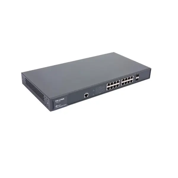 سوئیچ 16 پورت تی پی لینک مدل اس جی 3216 TP-LINK TL-SG3216 JetStream 16-Port Managed Switch - 5