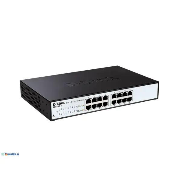 دی لینک سوییچ 16 پورتی گیگابیت DGS-1100-16 D-Link 16-Port Gigabit EasySmart Switch DGS-1100-16 - 5