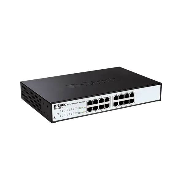 دی لینک سوییچ 16 پورتی گیگابیت DGS-1100-16 D-Link 16-Port Gigabit EasySmart Switch DGS-1100-16 - 4