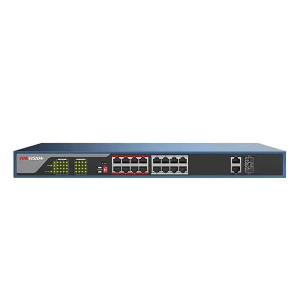 سوییچ 16 پورت هایک ویژن مدل DS-3E1318P-E - 3