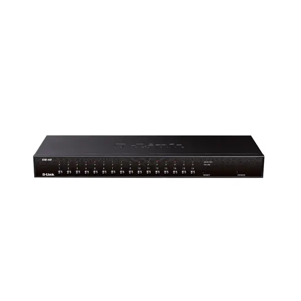 سوییچ 16 پورت KVM دی-لینک مدل KVM-450 D-Link KVM-450 16-Port PS2/USB Combo KVM Switch - 4