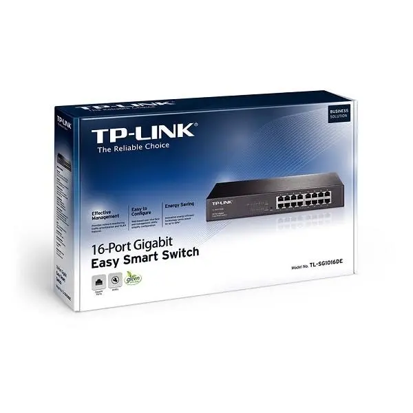 سوییچ 16 پورت گیگابیتی تی پی-لینک مدل TL-SG1016DE - 3