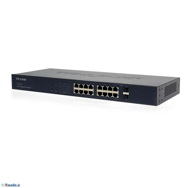 تی پی لینک سوئیچ 16 پورت مدیریتی وب اسمارت TL-SG2216WEB TP-LINK TL-SG2216WEB 16-Port Gigabit Web Smart Switch TL-SG2216WEB - 2