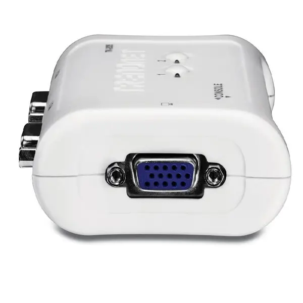 سوئیچ کی وی ام ترندنت مدل 205 کی TRENDnet TK-205K 2-Port PS/2 KVM Switch Kit