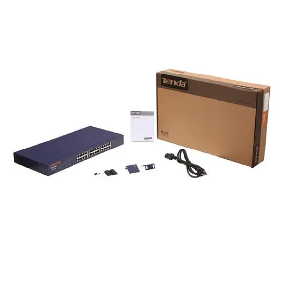 سوییچ 24 پورت 10/100/1000 تندا تی ای جی 1024 جی Tenda 24-Port 10/100/1000 Gigabit Switch TEG1024G - 4