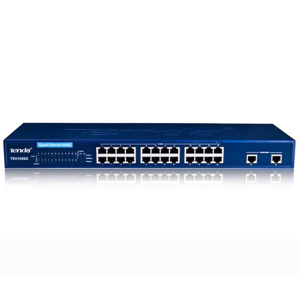 Tenda 24+2G Gigabit Ethernet Switch TEH1026G