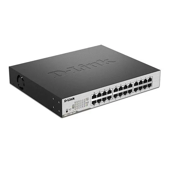 سوئیچ 24 پورت و اسمارت گیگابیت دی لینک دی جی اس 1100 24 پی D-Link DGS-1100-24P 24-Port Gigabit EasySmart PoE Switch - 3