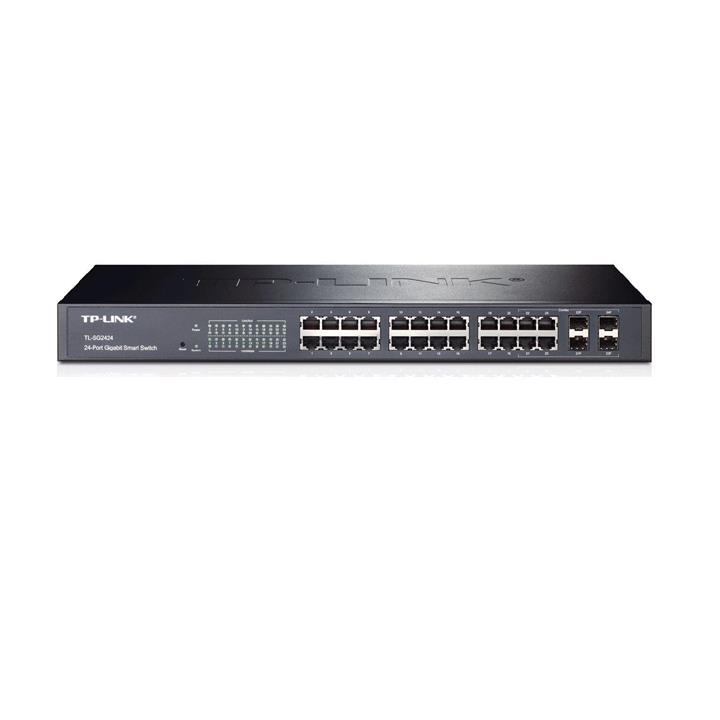 TP-LINK TL-SG2424 24-Port Gigabit Smart Switch with 4 Combo SFP Slots