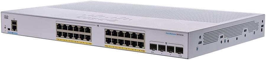 CISCO CBS350-24P-4G 24Port Managed Switch