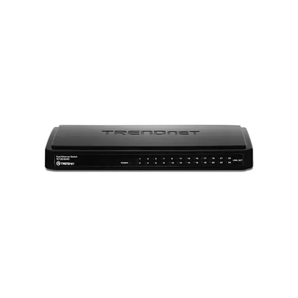 سوییچ 24 پورت ترندنت مدل TE100-S24D TRENDnet TE100-S24D 24-Port Switch
