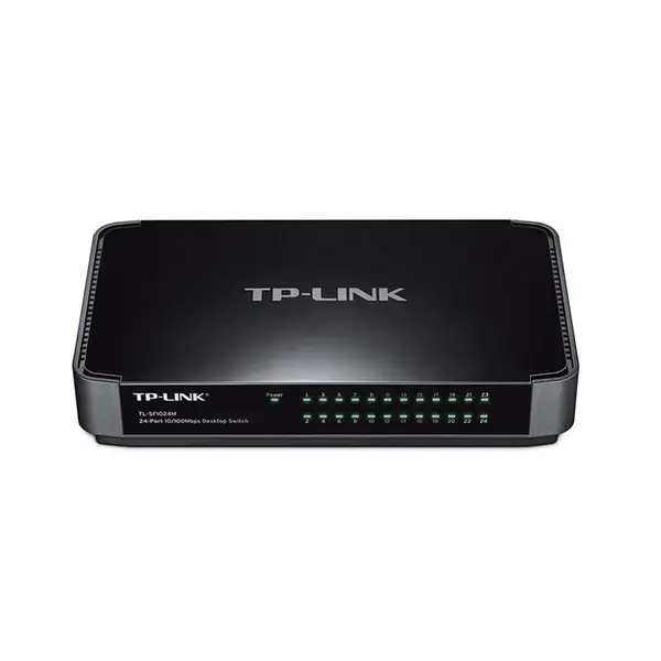 سوییچ 24 پورت تی پی لینک مدل TL-SF1024M TP-Link TL-SF1024M 24-Port Switch - 2