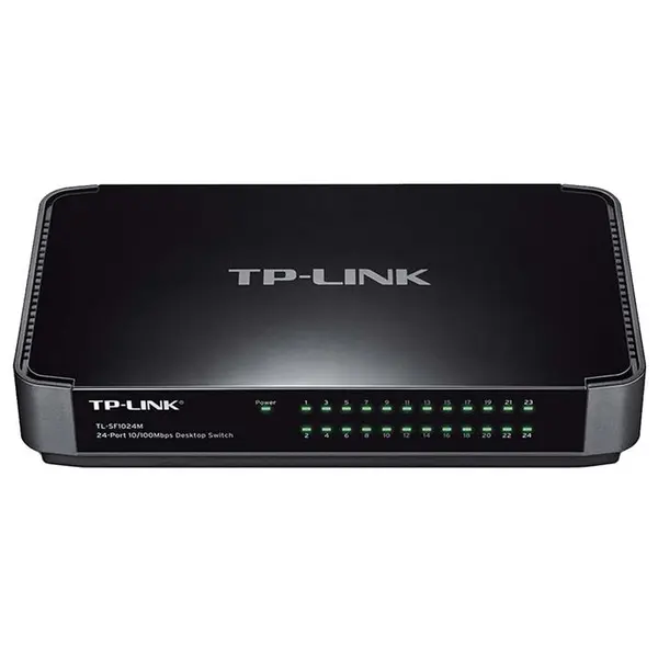 سوییچ 24 پورت تی پی لینک مدل TL-SF1024M TP-Link TL-SF1024M 24-Port Switch - 5