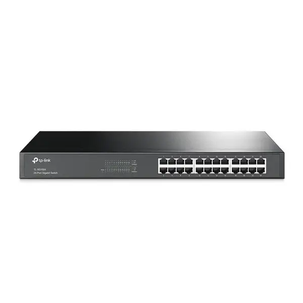 سوییچ 24 پورت گیگابیتی و دسکتاپ/رکمونت تی پی-لینک مدل TL-SG1024D TP-LINK TL-SG1024D 24-Port Gigabit Desktop/Rackmount Switch - 5