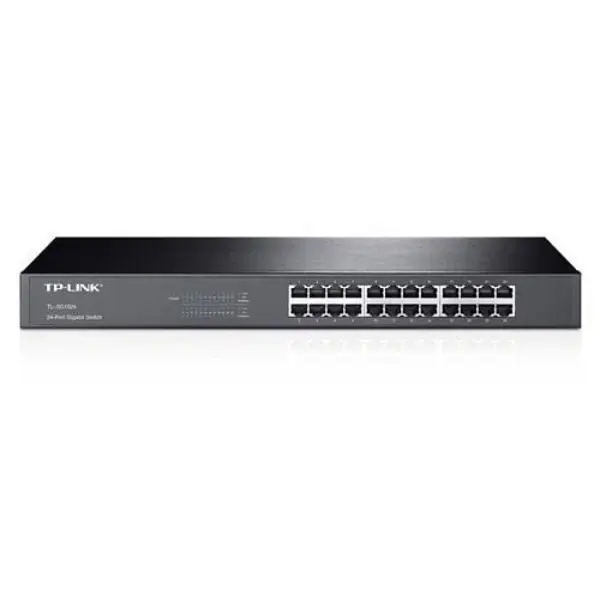 سوییچ 24 پورت گیگابیتی و رکمونت تی پی-لینک مدل TL-SG1024 TP-LINK TL-SG1024 24-Port Gigabit Rackmount Switch - 2