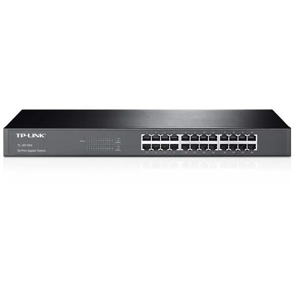 سوییچ 24 پورت گیگابیتی و دسکتاپ/رکمونت تی پی-لینک مدل TL-SG1024D TP-LINK TL-SG1024D 24-Port Gigabit Desktop/Rackmount Switch - 4