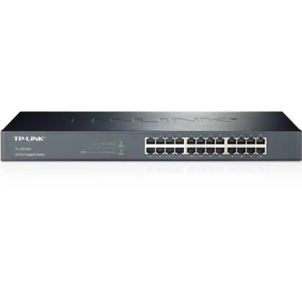 سوییچ 24 پورت گیگابیتی و رکمونت تی پی-لینک مدل TL-SG1024 TP-LINK TL-SG1024 24-Port Gigabit Rackmount Switch - 5