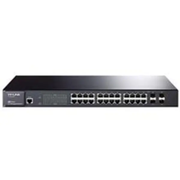 سوییچ مدیریتی 24 پورت تی پی-لینک مدل TL-SG3424 TP-LINK TL-SG3424 JetStream 24-Port Gigabit L2 Managed Switch - 5