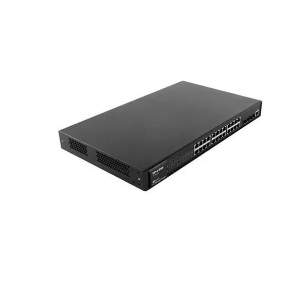 سوییچ مدیریتی 24 پورت تی پی-لینک مدل TL-SG5428 TP-LINK TL-SG5428 JetStream 24-Port Gigabit L2 Managed Switch - 3