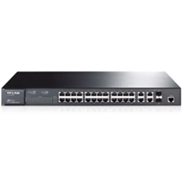 تی پی لینک سوئیچ 24 پورتی TL-SL3428 TP-LINK JetStream 24-Port 10/100Mbps + 4-Port Gigabit L2 Managed Switch TL-SL3428 - 4