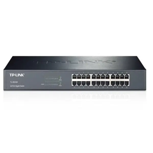 سوئیچ 24 پورت رکمونت گیگابیت Unmanaged تی پی لینک مدل TL SG1024 Switch TP-Link 24-Port 10/100/1000 TL-SG1024UN - 4