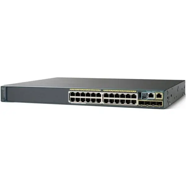 سوئیچ شبکه سیسکو 24 پورت مدل WS-C2960S-24PS-L