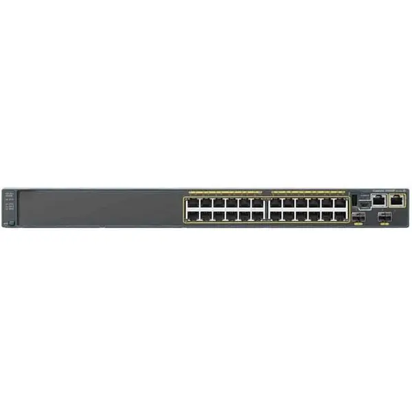 سوئیچ شبکه 24 پورت سیسکو WS-C2960S-24TS-L - 2