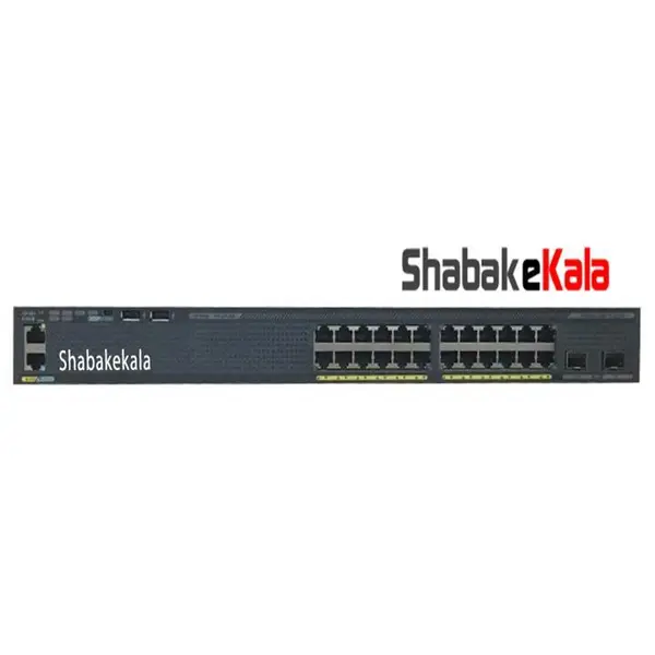 سوئیچ شبکه 24 پورت سیسکو WS-C2960X-24TD-L Cisco WS C2960X 24TD L Switch - 4