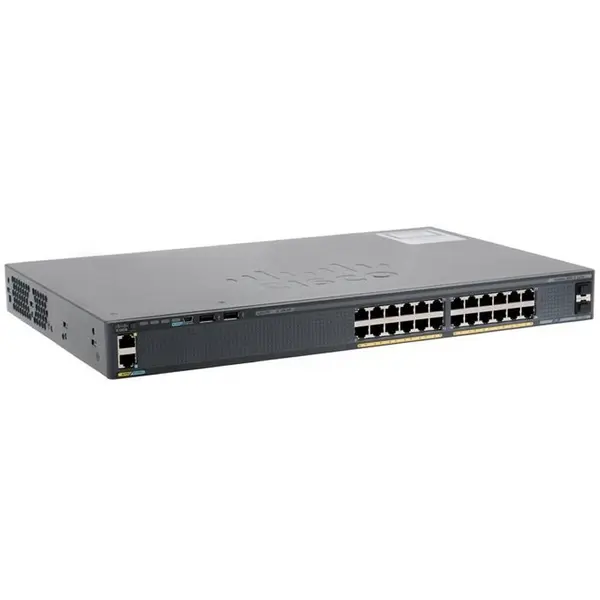 سوئیچ شبکه سیسکو 24 پورت WS-C2960X-24TS-LL - 3