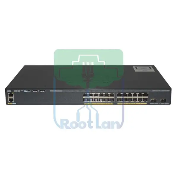سوئیچ شبکه 24 پورت سیسکو WS-C2960X-24TD-L Cisco WS C2960X 24TD L Switch - 5