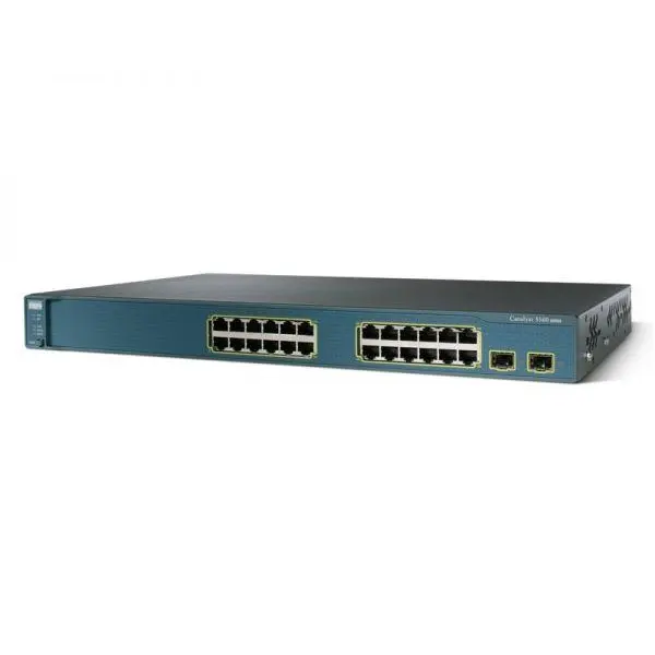 سوئیچ شبکه سیسکو 24 پورت مدل WS-C3560-24TS-S - 2