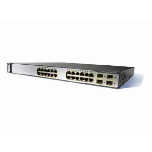 سوئیچ 24 پورت سیسکو مدل WS-C3750-24TS-E - 3