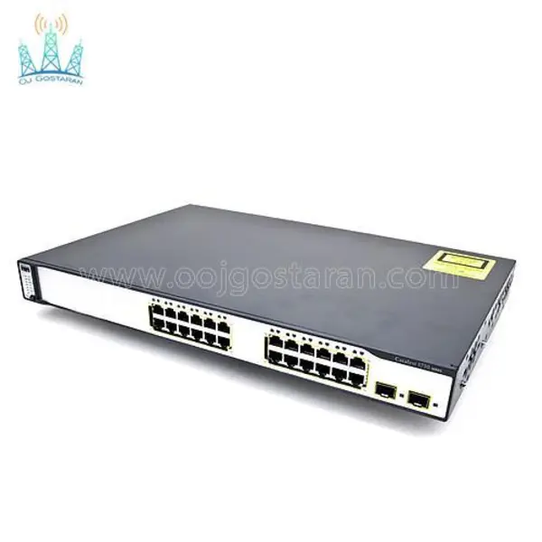 سوئیچ 24 پورت سیسکو مدل WS-C3750-24TS-E - 5