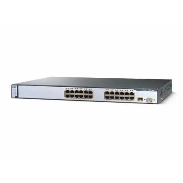 سوئیچ 24 پورت سیسکو مدل WS-C3750-24TS-E - 2
