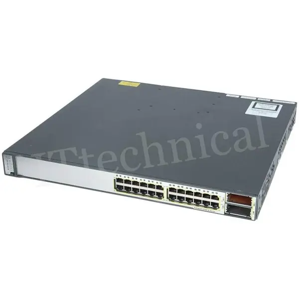 سوئیچ 24 پورت سیسکو مدل WS-C3750E-24PD-S - 5