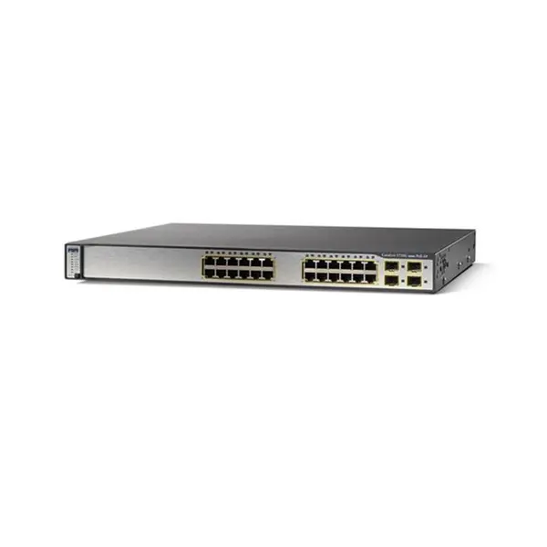 سوئیچ 24 پورت سیسکو مدل WS-C3750E-24PD-S - 4