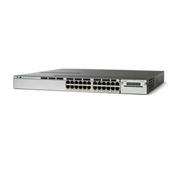 سوییچ 24 پورت سیسکو مدل WS-C3750X-24T-E Cisco WS-C3750X-24T-E 24-Port Switch - 3