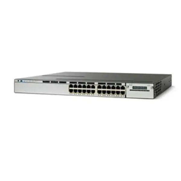 سوییچ 24 پورت سیسکو مدل WS-C3750X-24T-E Cisco WS-C3750X-24T-E 24-Port Switch - 4