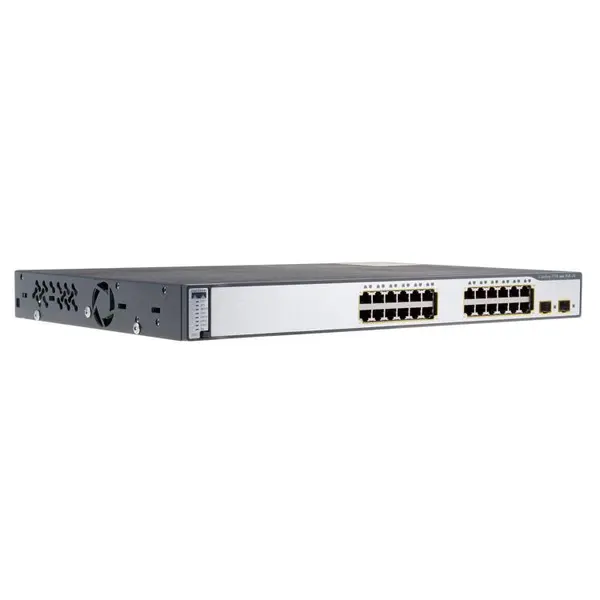 سوییچ 24 پورت سیسکو مدل WS-C3750X-24T-S Cisco WS-C3750X-24T-S Switch - 2