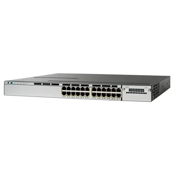 سوییچ 24 پورت سیسکو مدل WS-C3750X-24T-S Cisco WS-C3750X-24T-S Switch - 3