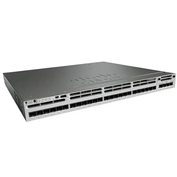 سوئیچ شبکه 24 پورت سیسکو WS-C3850-24S-S - 2