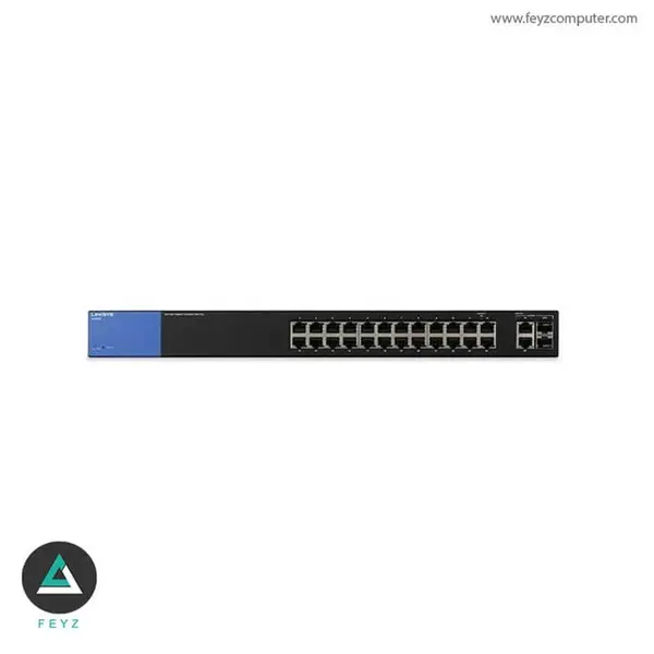 سوییچ 26 پورت لینک سیس LGS326P-EU Linksys LGS326P-EU Switch - 4