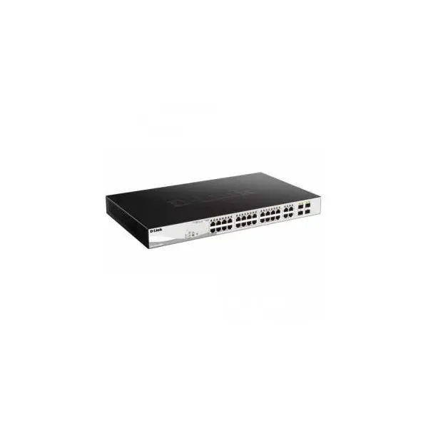 سوئیچ 28 پورت مدیریتی هوشمند دی لینک مدل دی جی اس 1210-28 ام پی D-Link DGS-1210-28MP 28-Port Gigabit SFP Smart Managed PoE Switch - 4