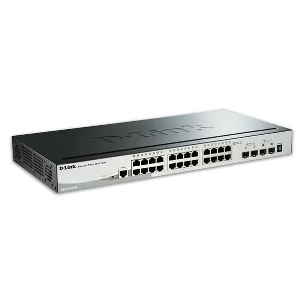 سوئیچ 28 پورت و اسمارت دی لینک دی جی اس 1510 28 D-Link DGS-1510-28 28-Port Gigabit Stackable Smart Managed Switch - 2