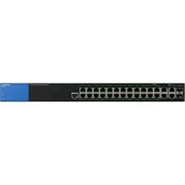 سوئیچ 28 پورت لینک سیس مدل ال جی اس 528 پی ای یو Linksys LGS528P-EU 28-PORT MANAGED BUSINESS GIGABIT POE+ SWITCH - 5