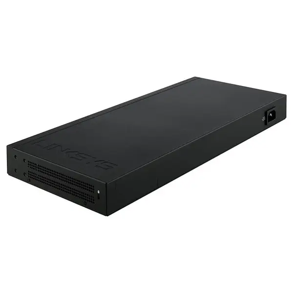 سوئیچ 28 پورت لینک سیس مدل ال جی اس 528 پی ای یو Linksys LGS528P-EU 28-PORT MANAGED BUSINESS GIGABIT POE+ SWITCH - 3
