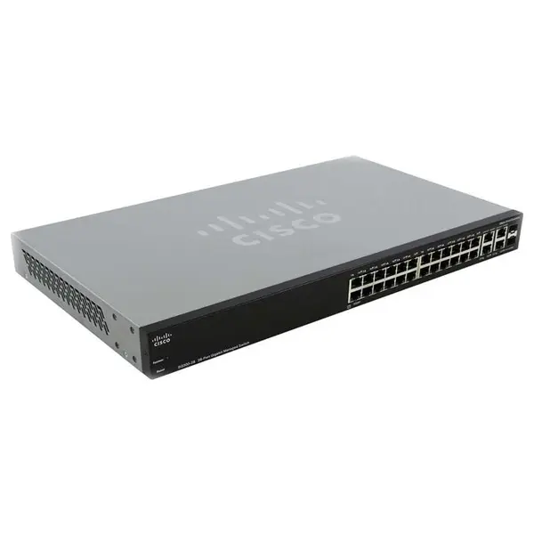 سوئیچ 28 پورت سیسکو مدل SG350-28 Cisco SG350-28 28PORT SWITCH - 5